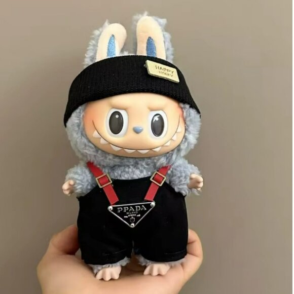 Labubu 2 pc outfit, overalls and hat, no doll - Picture 1 of 1